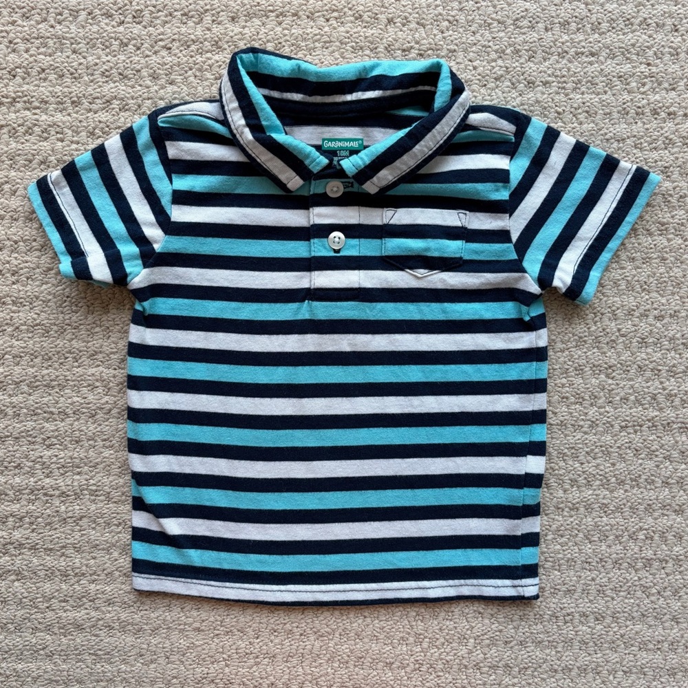 Garanimals 18M Striped Polo Shirt